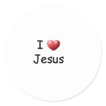 I Love Jesus stickers by supermuper I Love Jesus stickers
