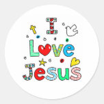I Love Jesus Sticker
