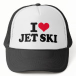 I love Jet ski Mesh Hats