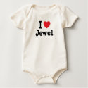 I love Jewel heart T-Shirt