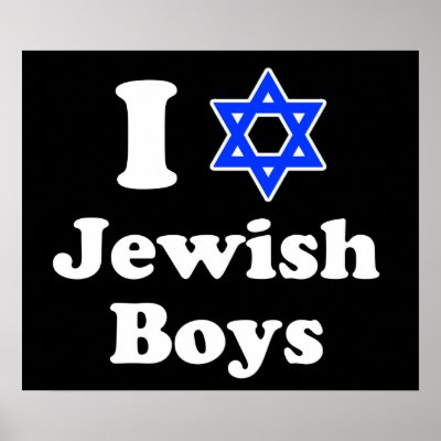 I Love Jewish Boys Posters