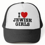 I Love Jewish Girls hats