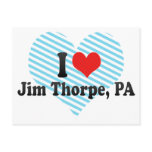 I Love Jim Thorpe, PA Postcard