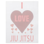 I Love Jiu Jitsu Personalized Flyer