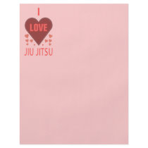 I Love Jiu Jitsu Flyer Design