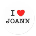 I Love Joann stickers