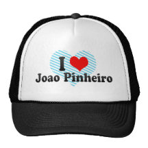 I Love Joao Pinheiro, Brazil Hat