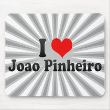 I Love Joao Pinheiro, Brazil Mousepads