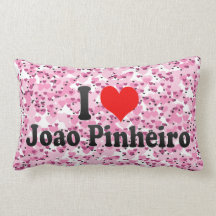 I Love Joao Pinheiro, Brazil Pillows