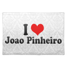 I Love Joao Pinheiro, Brazil Placemat
