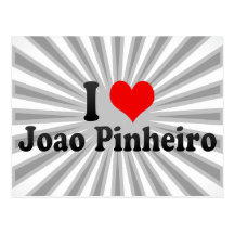 I Love Joao Pinheiro, Brazil Post Card