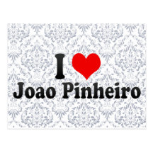 I Love Joao Pinheiro, Brazil Postcards