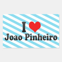 I Love Joao Pinheiro, Brazil Stickers