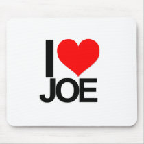 I Love Joe Mousepad by BBDangerous I Love Joe Mousepad
