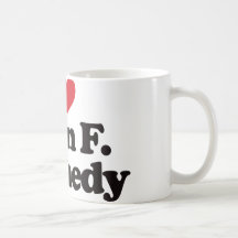 I Love John F Kennedy Mug