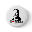 I LOVE JOHN MCCAIN buttons by Politicaltshirts I LOVE JOHN MCCAIN buttons