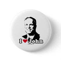I LOVE JOHN MCCAIN buttons
