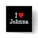 I love Johnna heart T-Shirt buttons by funnycustomtshirts I love Johnna heart T-Shirt buttons