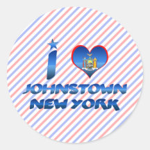 I love Johnstown, New York Stickers