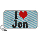 I love Jon iPhone Speakers