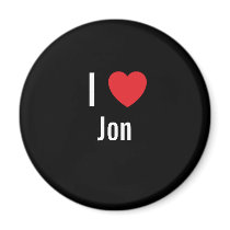 I love Jon magnets