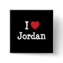 I love Jordan heart T-Shirt buttons by funnycustomtshirts I love Jordan heart T-Shirt buttons