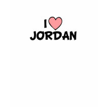 I Love Jordan t-shirts by dustin1175 I Love Jordan t-shirts