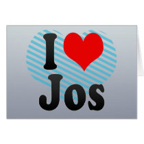 I Love Jos, Nigeria Cards