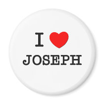 I Love Joseph magnets