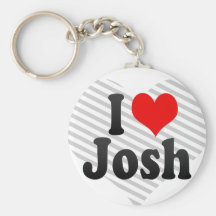 I love Josh Key Chains