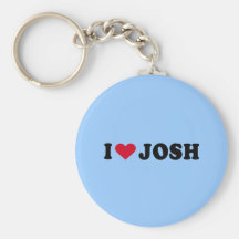 I LOVE JOSH KEYCHAINS