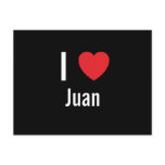 I love Juan postcards