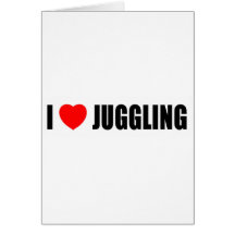 I Love Juggling Cards