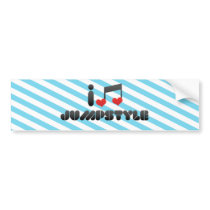 I Love Jumpstyle Bumper Stickers
