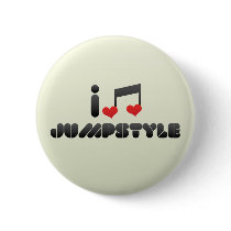 I Love Jumpstyle Button