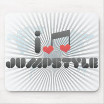 I Love Jumpstyle Mouse Pad