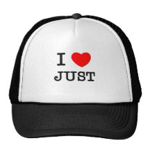 I Love Just Mesh Hats