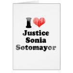 I LOVE JUSTICE SONIA SOTOMAYOR.png Greeting Cards