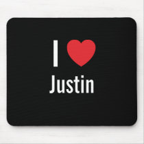 I love Justin mousepads