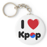 I love K-pop keychain