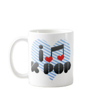 I Love K Pop Coffee Mug