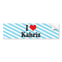 I Love Kahriz, Iran Bumper Stickers