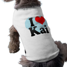 I love Kai Pet T Shirt