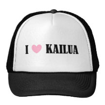 I LOVE KAILUA HAT