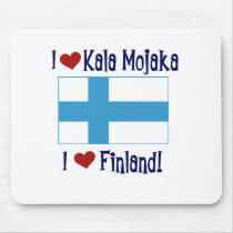 I Love Kala Mojaka I Love Finland mousepads