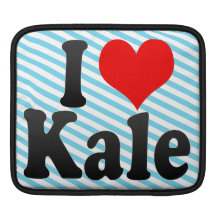 I love Kale iPad Sleeves