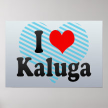 I Love Kaluga, Russia. Ya Lyublyu Kaluga, Russia Poster