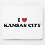 I Love Kansas City Kansas Mouse Pad