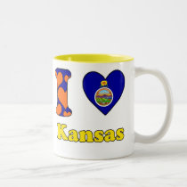 I love Kansas Coffee Mug