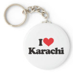 I Love Karachi Keychains